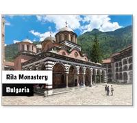 Rila Monastery Church, Fridge Magnet