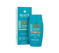 Rilastil Dermaprotect 50+ Colour Sun Protection Protects Skin from UVB Rays, UVA and Blue Light, Moisturises and Prevents Ageing, Natural Finish, All Skin Types - 50ml