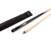 Riley 2 Piece Hardwood Snooker Cue and Black Cue Sleeve