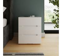 Riley 3 Drawer Smart Bedside Table