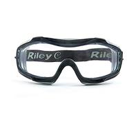 RILEY Arezzo Lightweight Safety Goggles for Work with Impact Resistance- UV Filter Coated UK CA EN166 & US ANSI Z87+ Rated Work Goggles