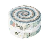 Riley Blake Arrival of Winter Collection by Sandy Gervais, Premium Quilting Fabric, Perfect for Quilting, Crafting, Sewing Projects and More… (Rolie Polie)