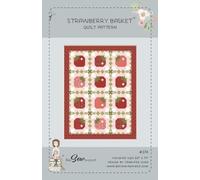 Riley Blake Assorted Quilting Books and Premium Quality Fabric Kits of Your Favorite Designers (Backing Not Included) (Jennifer Long Strawberry Basket Quilt Pattern)