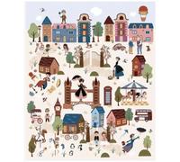 Riley Blake Cherry Tree Lane Fabric Panel 35.5” x 43.5” by Jennifer Long of Sew A Story | A Spoonful of Sugar Collection | Quilting & Home Decor Cotton Panel