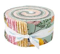 Riley Blake Collection of Nature's Portrait by The Royal Horticultural Society, Perfect for Quilting, Crafting, Sewing Projects and More… (2 1/2" Rolie Polie)