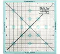 Riley Blake Cute Cuts Square Ruler Set 5/Pkg-2.5" to 6.5"