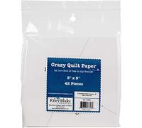 Riley Blake Designs Crazy Quilt Paper 42/Pkg, 5'x5', 42 Sheets