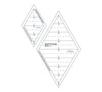 Riley Blake Double Triangle Ruler-by Lori Holt