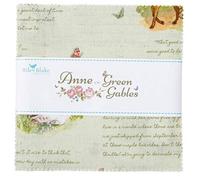 Riley Blake Fabric Collection of Ann of Green Gables, Perfect for Quilting, Apparel, DIY Crafting, and Home Decor. (5" Stacker)