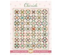 Riley Blake It’s Sew Emma Cherish Quilt Pattern by Lori Holt of Bee in My Bonnet - Fat Quarter Friendly - 76" x 88"