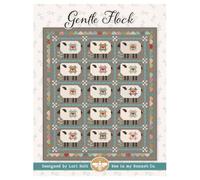 Riley Blake It’s Sew Emma Gentle Flock Quilt Pattern by Lori Holt of Bee in My Bonnet | Gentler Times Collection | Fat Quarter Friendly | 71" x 83"