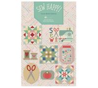 Riley Blake Lori Holt Sew Happy! Punch Needle Pattern | 9 Fun Embroidery Projects | Bee in My Bonnet Design