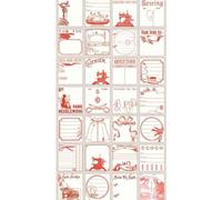 Riley Blake’s Assortment of Premium Quilting Fabric Panels, Perfect for Quilting, Apparel, DIY Crafting, and Home Decor (J. Wecker Frisch Quilt Labels Red)