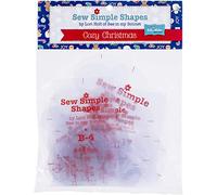 Riley Blake Template Set-Cozy Christmas by Lori Holt 20/Pkg