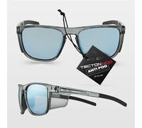 Riley Navigator X Premium Safety Glasses for Work - Anti-Fog, Scratch-Resistant Protective Work, Sports & Cycling Glasses - UV400 Safety Sunglasses Men & Women Suitable Eyewear - Arctic Blue Revo