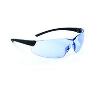 Riley Retna Wide Panoramic Vision Lens Lightweight Protective Eyewear Safety Glasses (Blue)