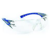 Riley Stream Evo Small Safety Glasses Protective Eyewear for Smaller Head Shapes (LED Lens)