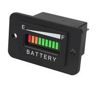 RileyFine Car Battery Tester, Lead Acid Battery Voltage Indicator Gauge of Charge & Discharge, Alarm Function, Applicable to Golf Cart Lawn Mower Forklift RV (Lar 48V)