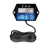 RileyFine Small Engine Tachometer, Digital Hour Meter, RPM Gauge Meter for Lawn Mower Car Tractor Generator Boat Scooter Motorcycle Air Compressor Pressure Washer Snowblower Marine