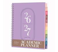 Rileys 2026-2027 Academic Planner, 20x15cm (Lilac)