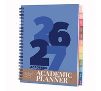 Rileys 2026-2027 Chunky Academic Planner, 20x15cm (Blue)