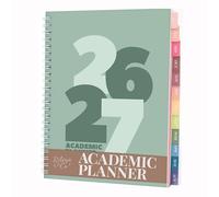 Rileys 2026-2027 Chunky Academic Planner, 20x15cm (Green)