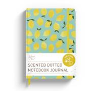 Rileys & Co Dotted Journal Notebook, 8x6 Inches, Hardcover (Lemon)