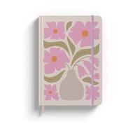 Rileys & Co Notebook Journal for Writing 20 x 15 cm, Hardcover Daily Journaling Diary - 240 Lined Pages - Compact Notebook for Women, Men, Kids, Work and Travel (Quirky Floral)