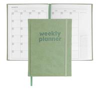 Rileys & Co Undated Diary, 20 x 15 cm (Green)