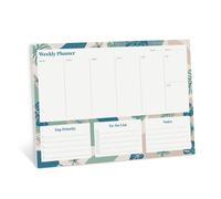 Rileys & Co Weekly Planner Pad, A4, Undated (Floral)