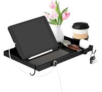 Rilime Bedside Shelf, Bunk Bed & Top Bunk, College Dorm Room Essentials, Clip On Nightstand, Bed Side Table Tray Organizer, Room Decor, College Dorm Essentials