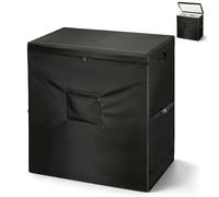 Rilime Chest Freezer Cover,420D Cover Top with Zipper for 139L 60x58x90cm