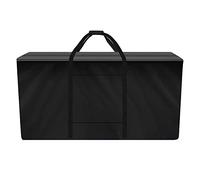 Rilime Cornhole Board Carrying Case, 3' x 2' Tailgate Size, Weatherproof, Includes 2 Pockets & Padded Shoulder Strap