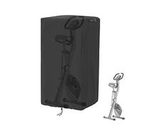Rilime Folding Exercise Bike Cover,Stationary Bike Cover (Black, 56"L x 22"W x 20"H)
