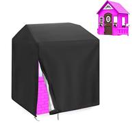 Rilime Outdoor playhouse cover, 420D Waterproof playhouse covers keeps the kids playhouse dry and clean Double stitched seam, All-Weather protector ( Heavy duty oxford fabric ) (127*110*130cm)