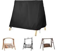Rilime Swing Chair Covers, Waterproof and Heavy-duty, Cover for Patio A Frame Swing Set & Porch Glider Hammock & Porch Swing Stand (113 x 143 x 180CM)