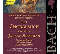 Rilling Bach-Collegium Stuttg - Bach: A Book of Chorale Settings, 4 - German Mass (Edition Bachakademie Vol 81) /Rilling