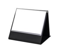 Rillstab A4 Landscape Tabletop Flipchart - 20 Clear Pockets, 40 Pages Flipchart Binder - Durable & Portable - Ideal for Presentations, Meetings, Office, Training Courses - Black