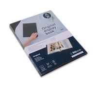 Rillstab Original Display Book (30 Transparent/Clear Pockets) | A4 Front Page Ring Binder Portfolio & Project Presentation Folder for Meetings & Conferences| Poly Clear Pocket Folder | Black | 99434