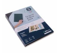 Rillstab Original Display Book (50 Transparent/Clear Pockets) | A4 Front Page Ring Binder Portfolio & Project Presentation Folder for Meetings & Conferences| Poly Clear Pocket Folder | Black | 99454