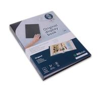 Rillstab A4 Presentation Display Book | 60 Pocket Portfolio Folder | Clear Polypropylene Sleeves | Lay-Flat Ring Binder Style | Slim Everyday Document Organiser | Black | 99464