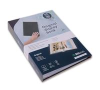 Rillstab Original Display Book A4 | 100 Clear Pockets | 200 Views | Lies Flat | No-Punch Presentation Folder for Meetings, Portfolio & School | Polypropylene | Black | 99494