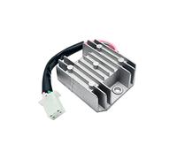 Riloer 12V Motorcycle 4 Wire Regulator Rectifier Replacement, Universal Male Plug Voltage Regulator Rectifier for ATV Dirt Pit Bike Scooter Moped, Pack of 1