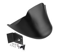 Riloer 1x Black Front Bottom Spoiler Mudguard, Air Dam Chin Fairing Compatible with Harley Sportster 1200 883 Iron XL 2004-2020, Matte Black