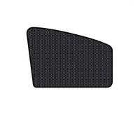 Riloer 2 Magnetic Sunshades for Car Side Window Uv Protection Car Window Sunshade Curtain Mesh Car Window Protection Film for Summer, Black