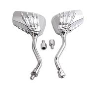 Riloer 2-Piece General Motorcycle Conversion Rearview Mirror, Skeleton Hand Ghost Grab Mirror, Electric Motorcycle Scooter Rearview Mirror
