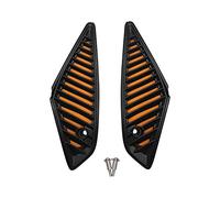 Riloer 2pcs Foam Plastic Motorcycle Air Filters for K-T-M 1290 Super Adventure R 2017-2020 S 2018-2020, Durable Motorbikes Off-road Vehicles Air Filters Replacement, Black and Orange