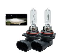 Riloer 2Pcs Super Bright 12V 55W 9012 Headlight Exterior White Headlamps Halogen Lamps Bulbs