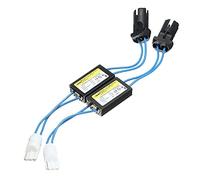 Riloer 2x LED T10.W5W DC 12V W5W Canbus Error Free Decoder Resistor Canceller Warning