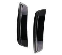 Riloer 2x Rear Bumper Reflector LED Lights, for Le-xus GS200t/ GS250/ GS350/ GS450h/ GS-F/ ES250/ ES350/ ES300h, for T0Y0TA, Red+Black/Black